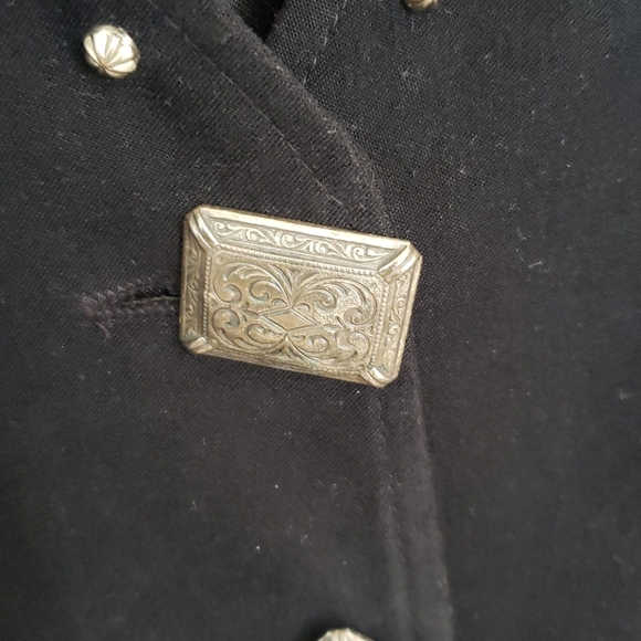 Ladie's New Frontier Suede Vest with Sterling - Picture 5 of 10